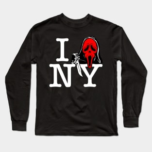 I Scream New York! (RED) Long Sleeve T-Shirt